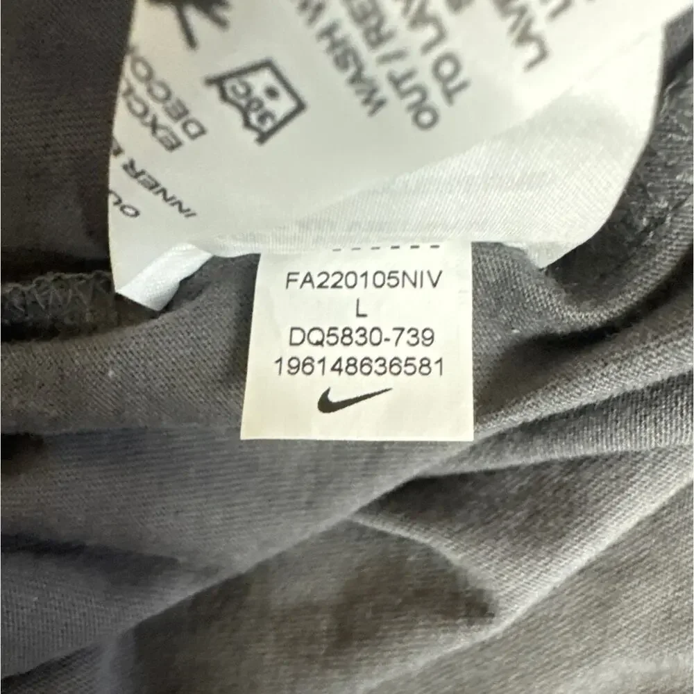 Nike PRM Large Reversible Basketball Jersey Gray, Lightening